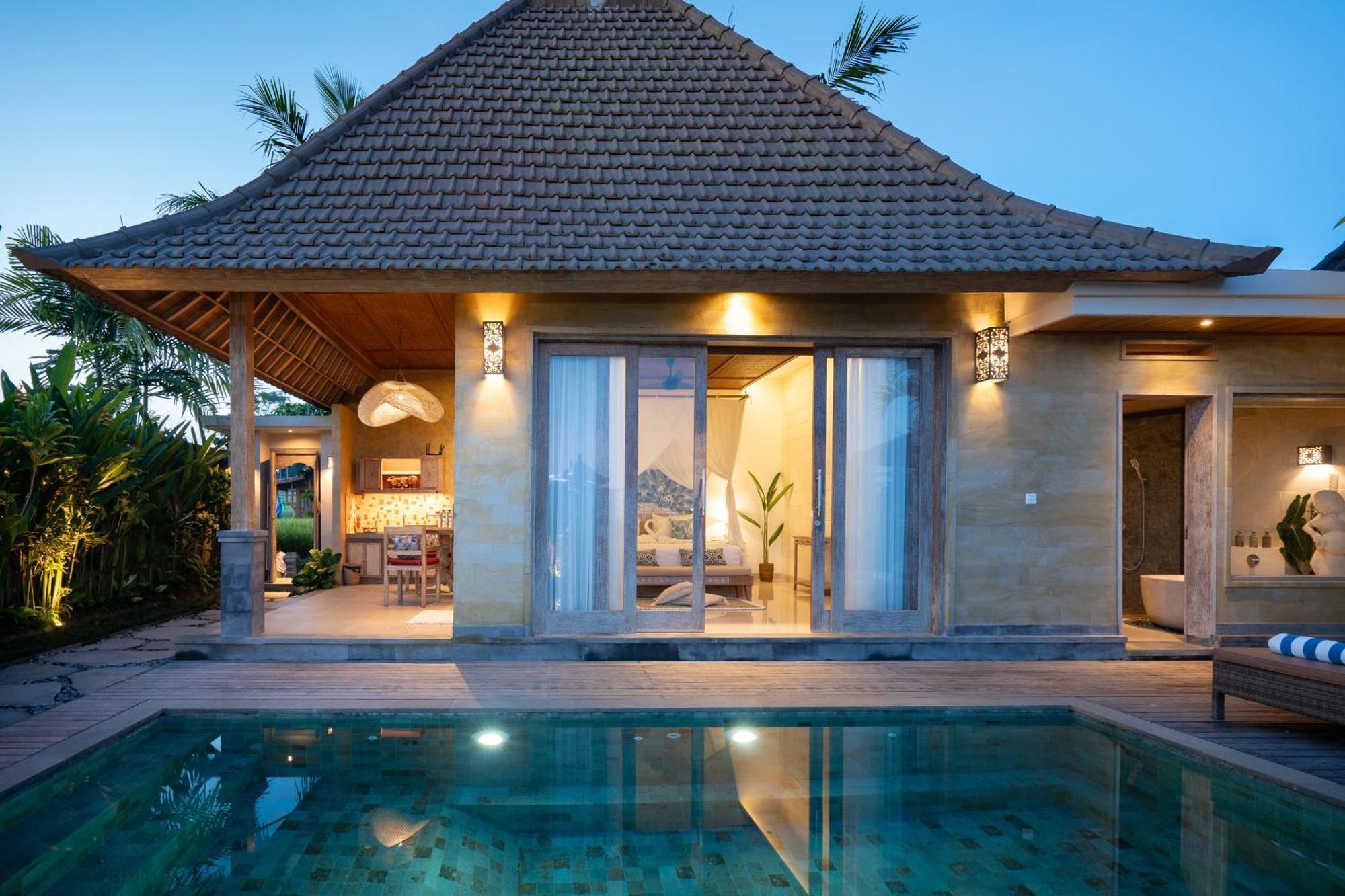 Happy Honeymoon Private Villa Ubud  Bagian luar foto